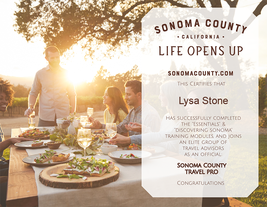 Sonoma County diploma